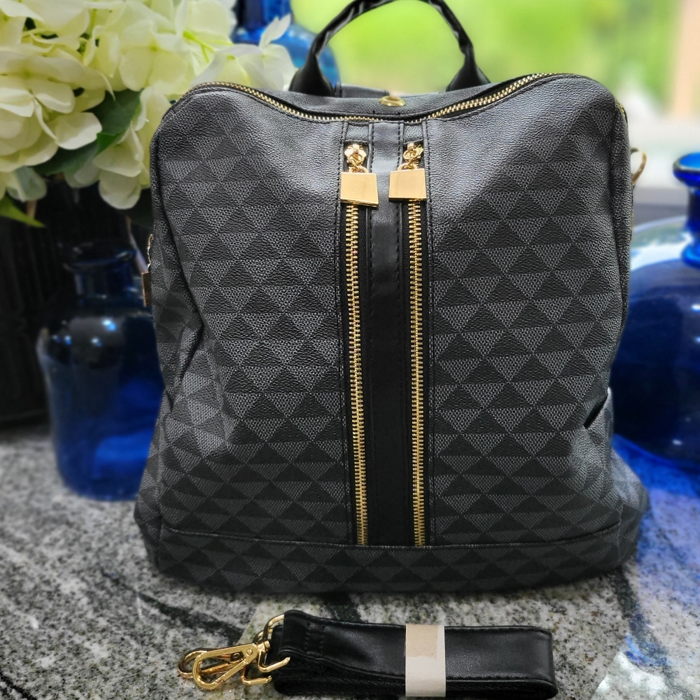 🏖️ Logooo Women Backpack Purse